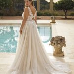krajkové svadobné šaty Sendy plus size