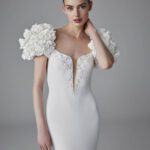 Svadobné šaty Noémie – Elegancia s čipkovým chrbtom