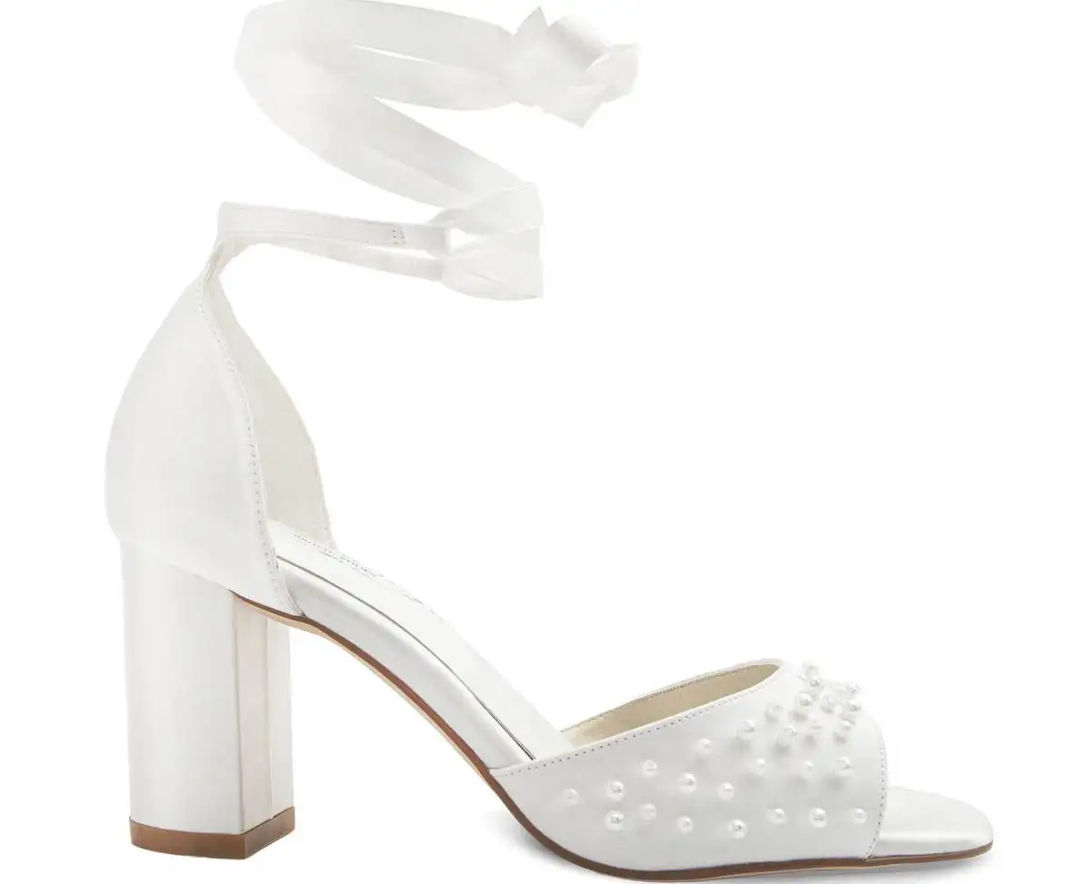 Svadobné sandále Esther