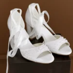 Svadobné sandále Esther