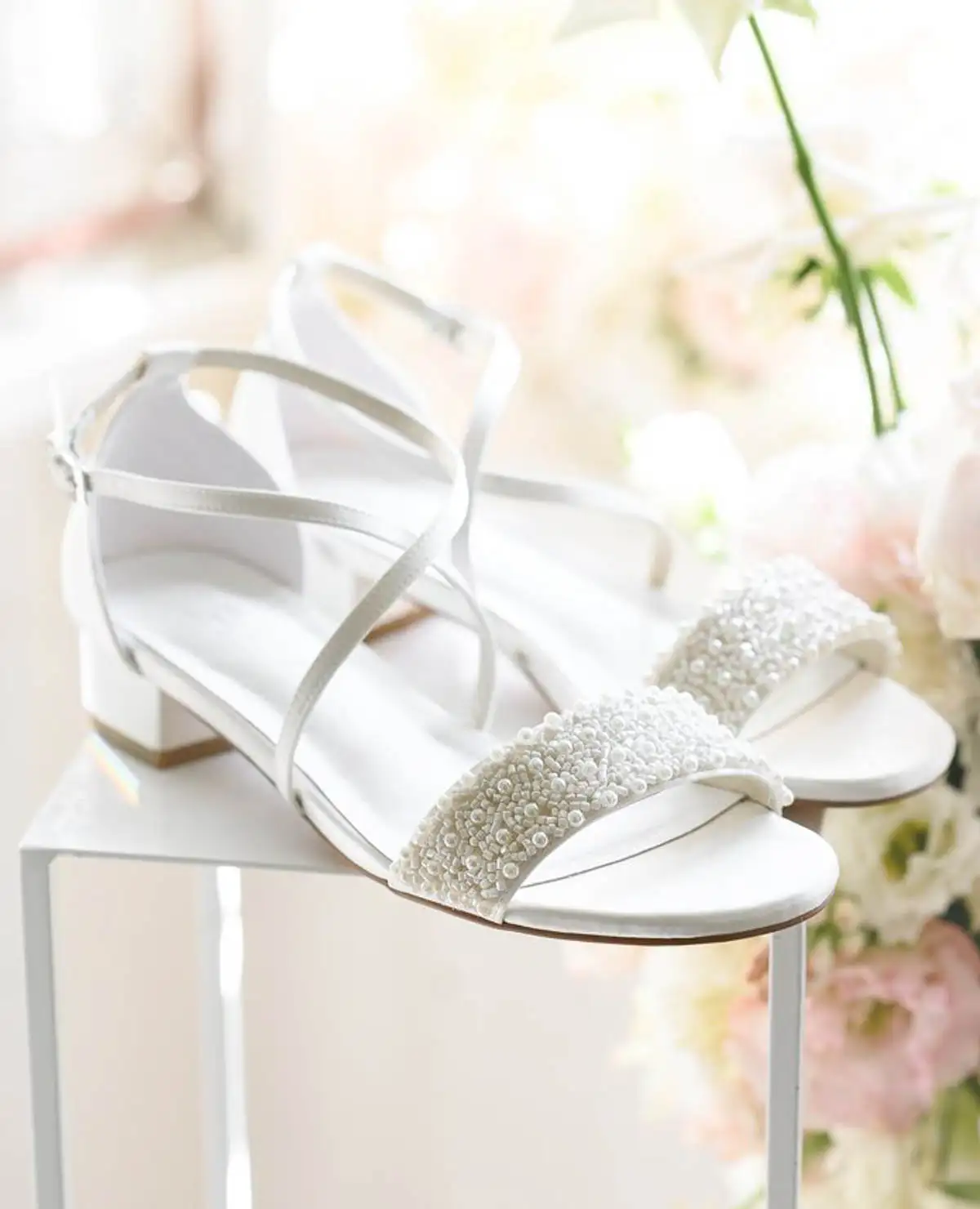 Svadobné sandále Layla