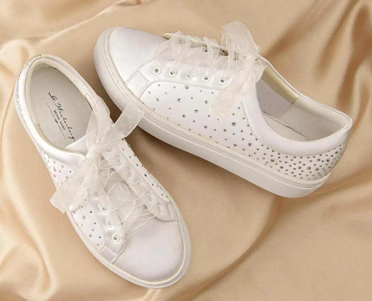 Svadobné tenisky Natalie