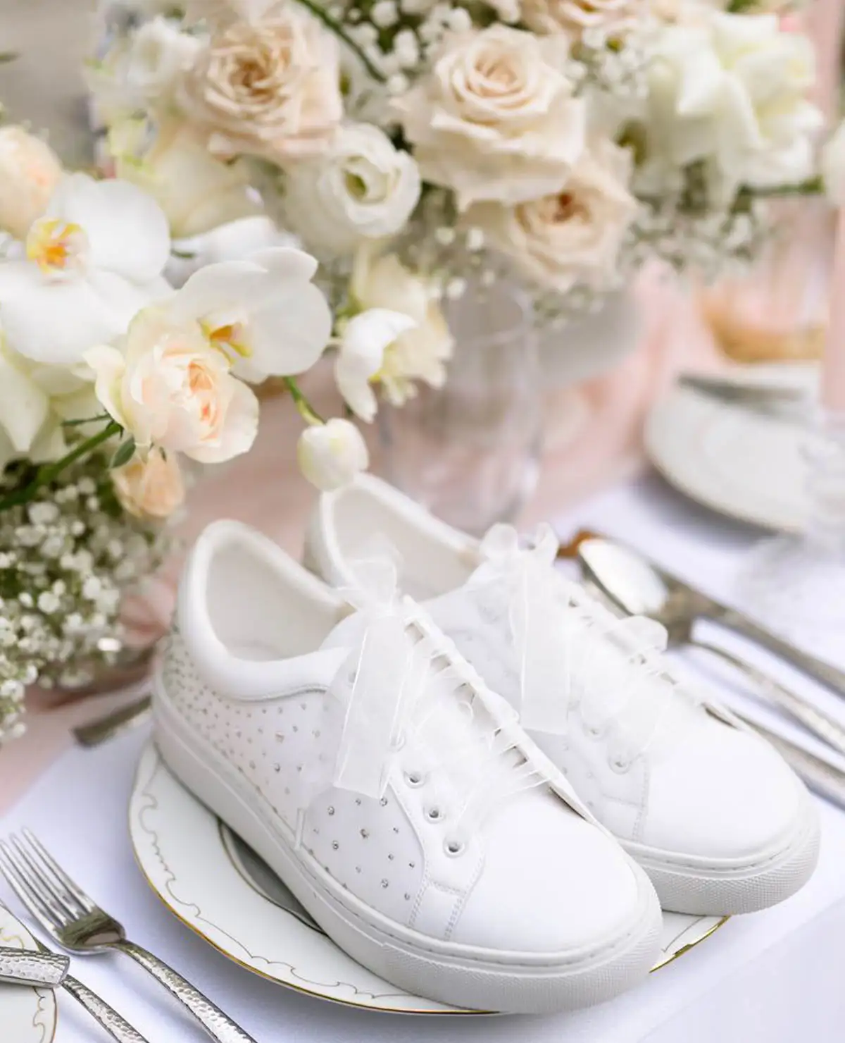 Svadobné tenisky Natalie