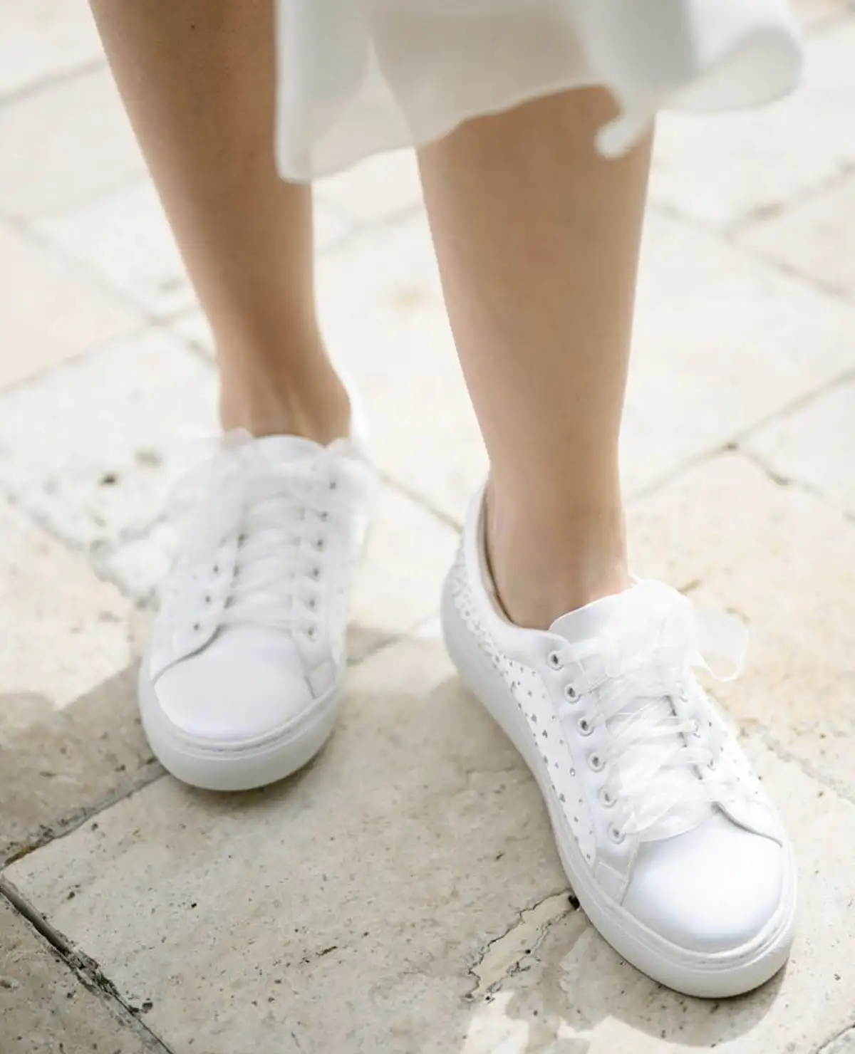 Svadobné tenisky Natalie