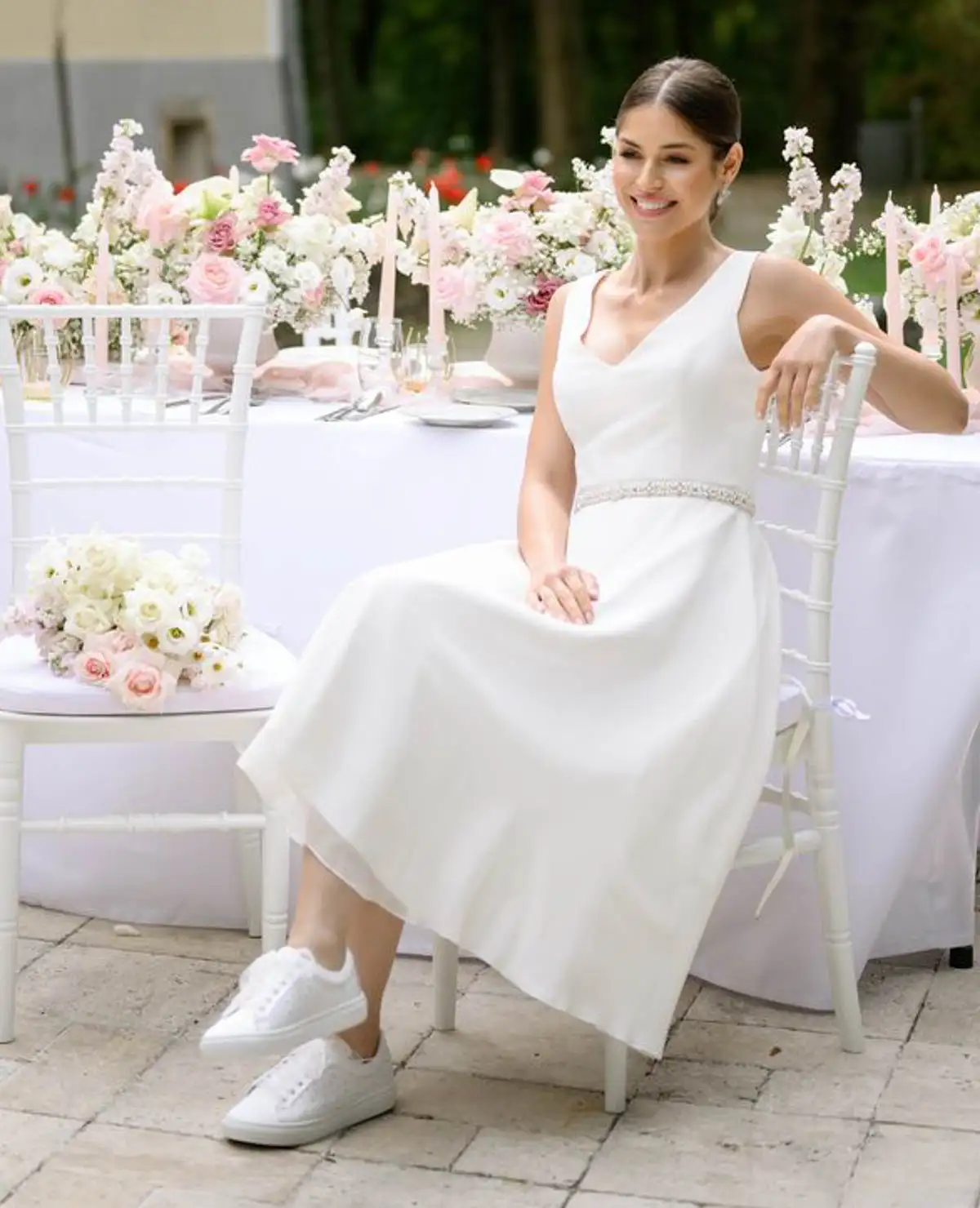 Svadobné tenisky Natalie