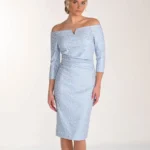 Spoločenské šaty s trojštvrťovými rukávmi