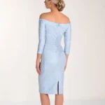 Spoločenské šaty s trojštvrťovými rukávmi